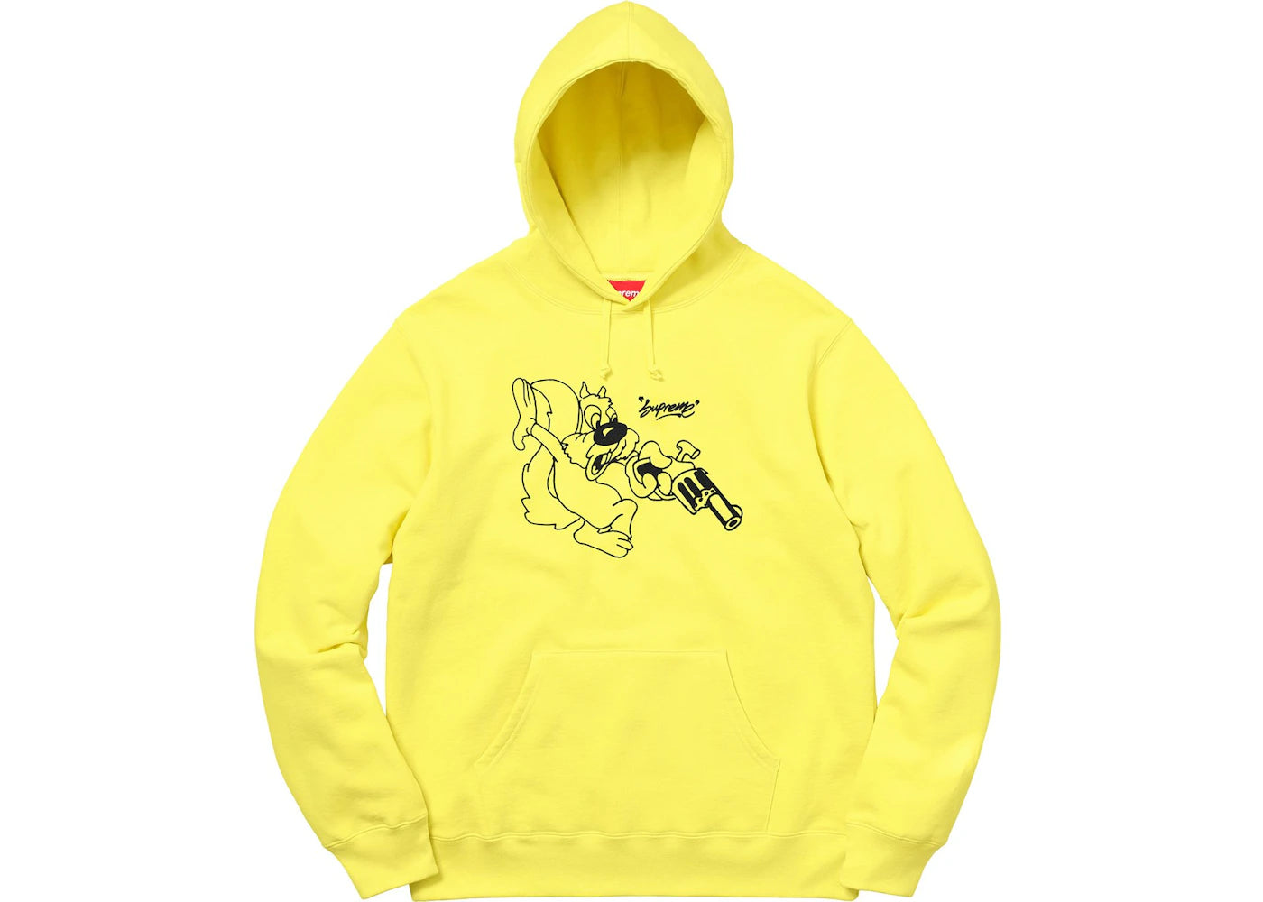 Supreme Lee Hooded Sweatshirt Lemon