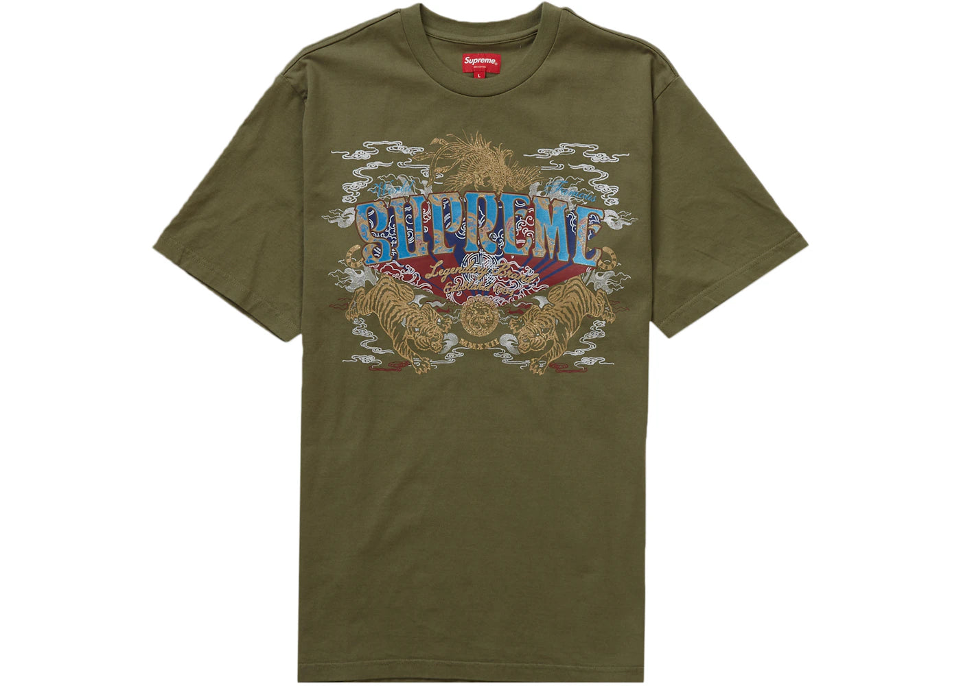 Supreme Legendary S/S Top Olive