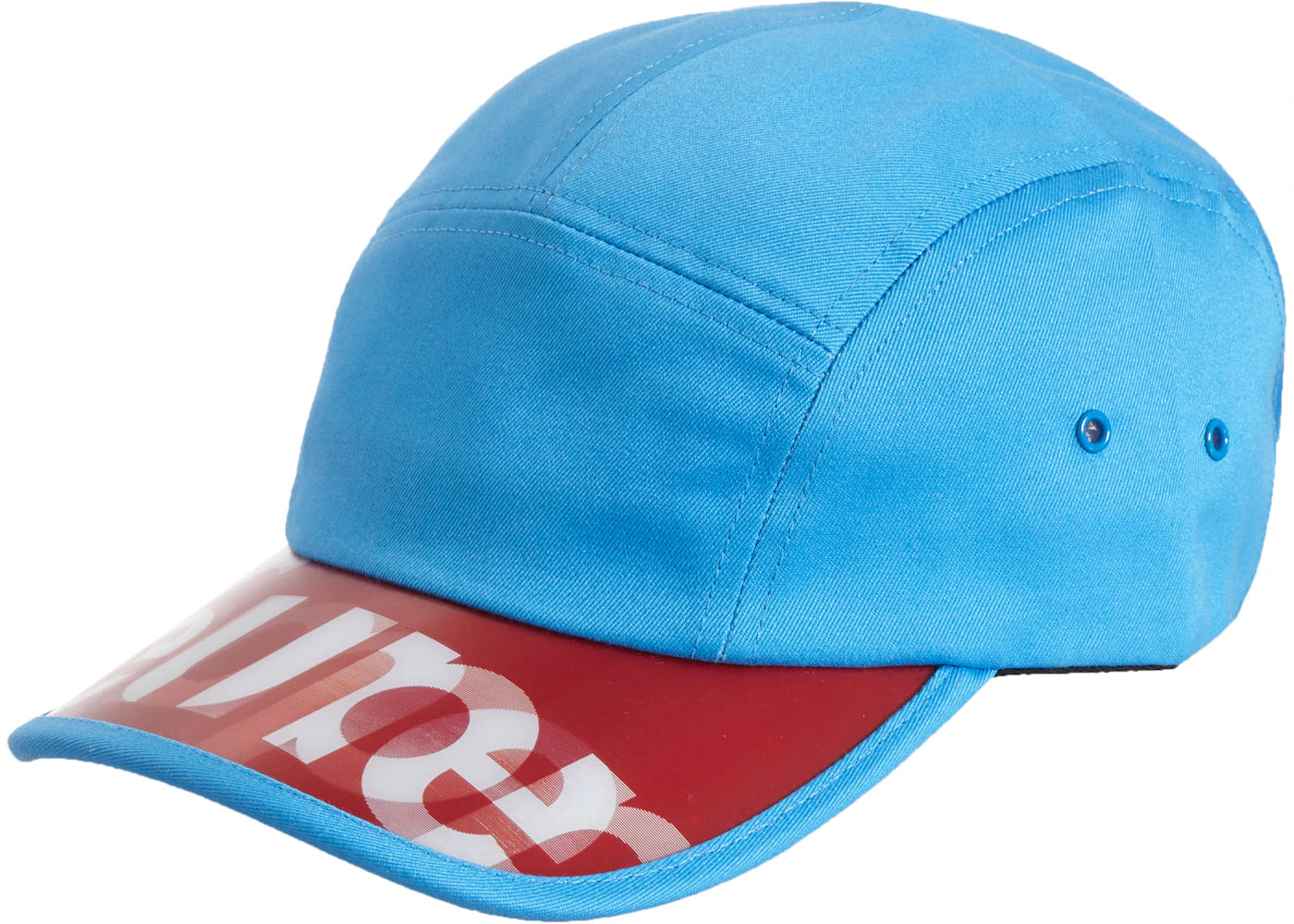 Supreme Lenticular Visor Camp Cap Blue