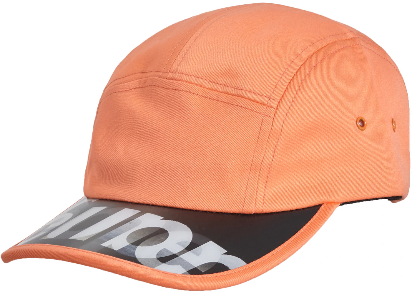 Supreme Lenticular Visor Camp Cap Neon Orange