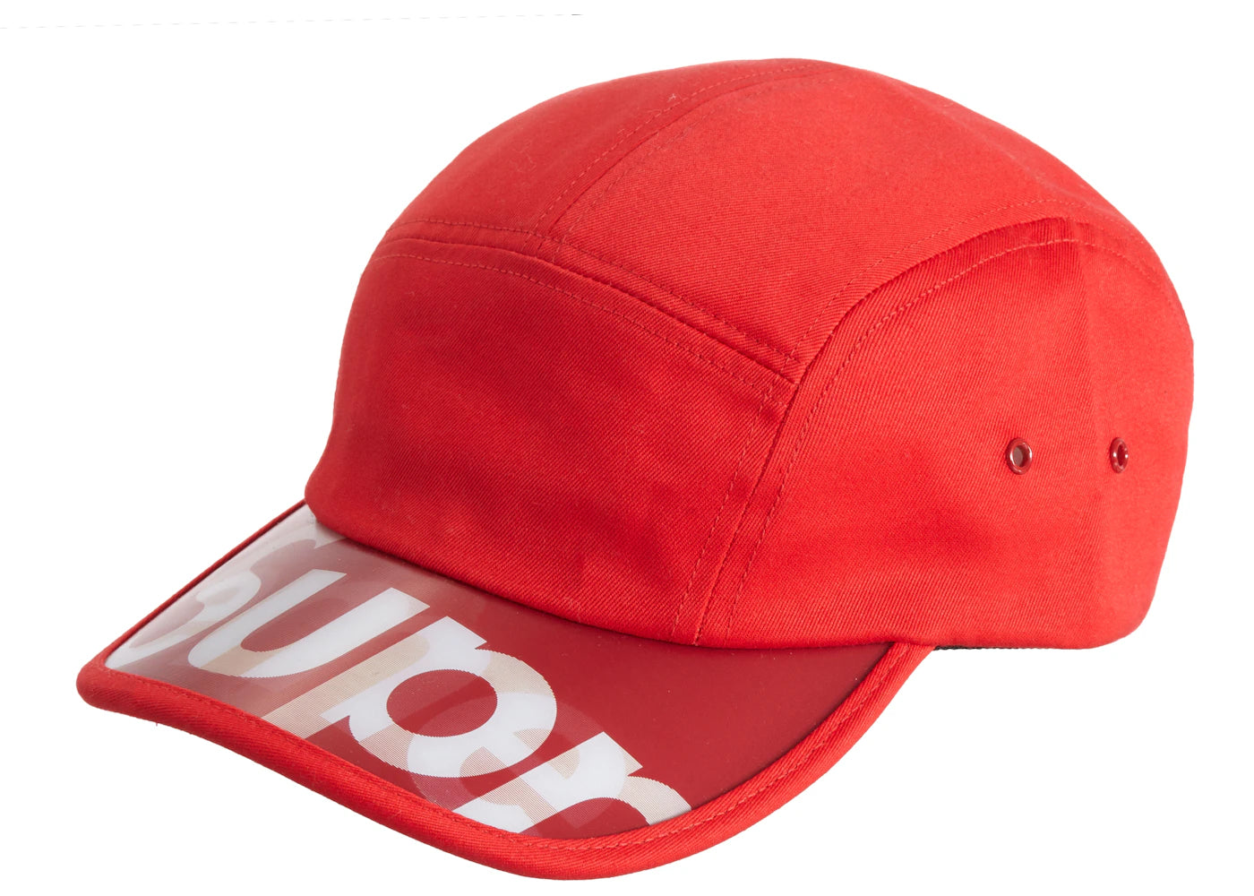 Supreme Lenticular Visor Camp Cap Red