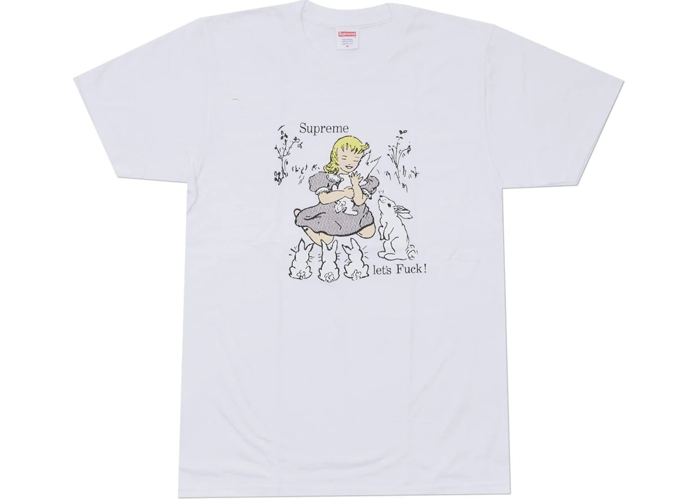 Supreme Lets Fuck Tee White