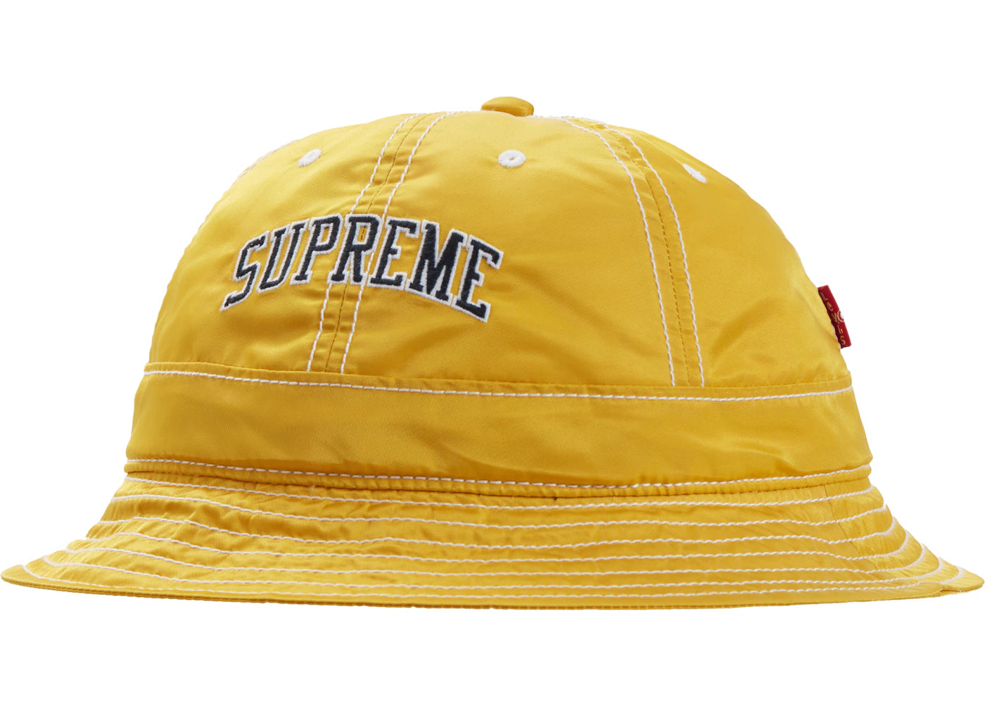 Supreme Levi's Nylon Bell Hat Yellow