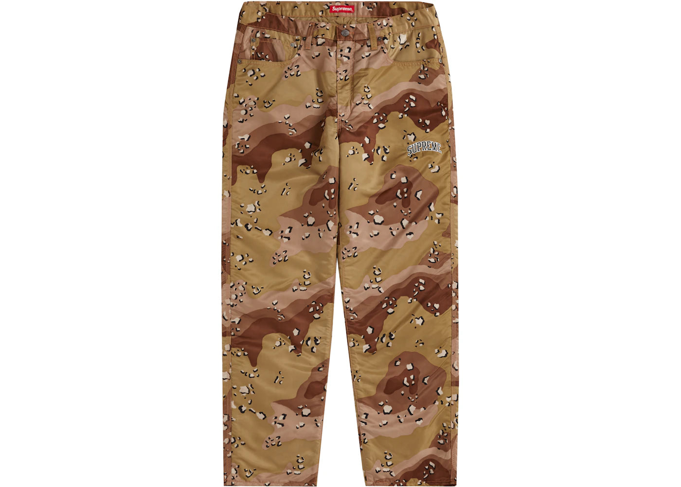 Supreme Levi's Nylon Pant Chocolate Chip Camo