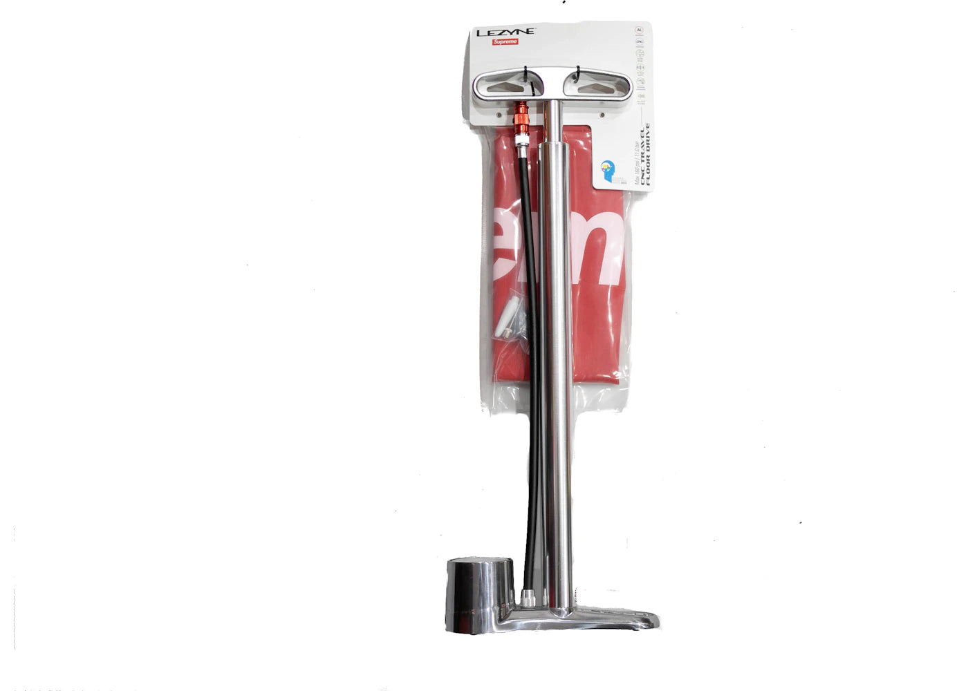 Supreme Lezyne Cnc Bike Pump Silver