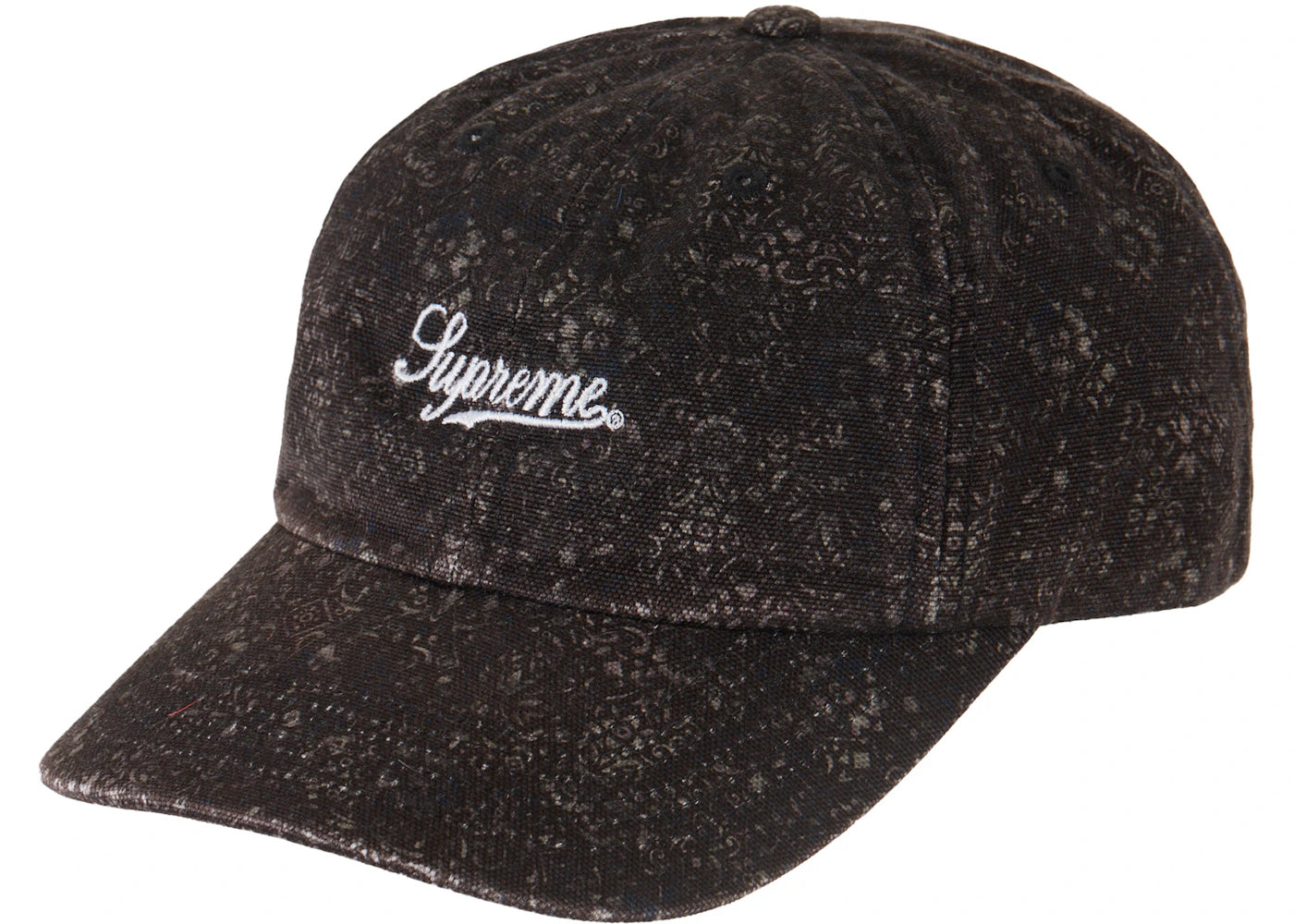 Supreme Liberty Floral 6-Panel (FW21) Black