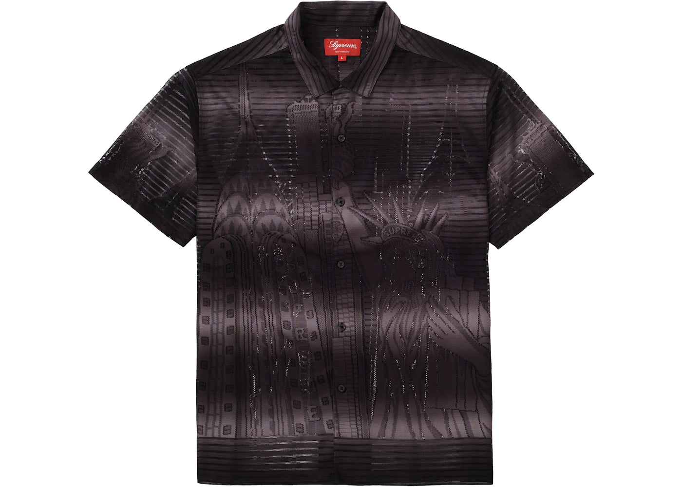 Supreme Liberty Lace S/S Shirt Black