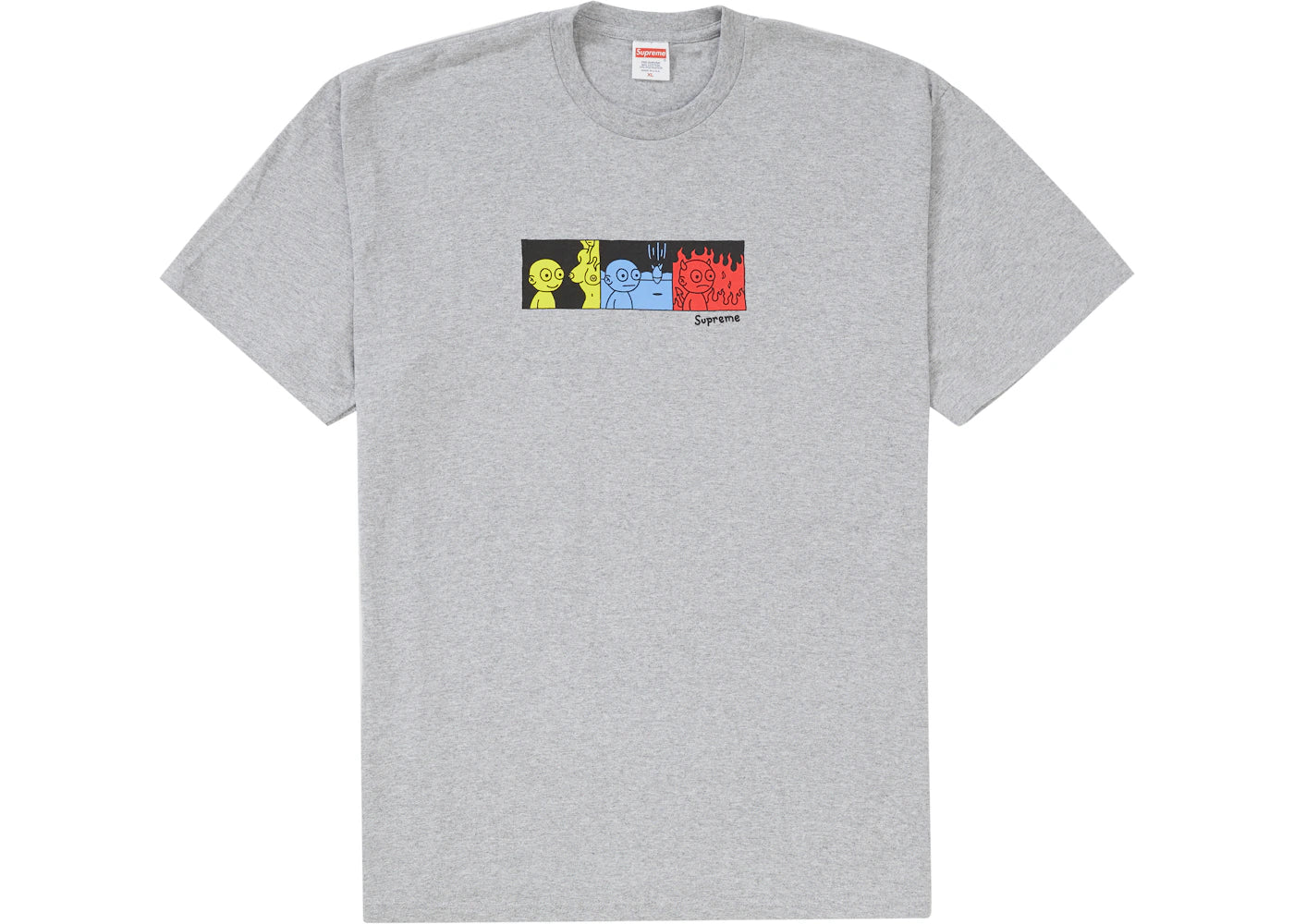 Supreme Life Tee Heather Grey