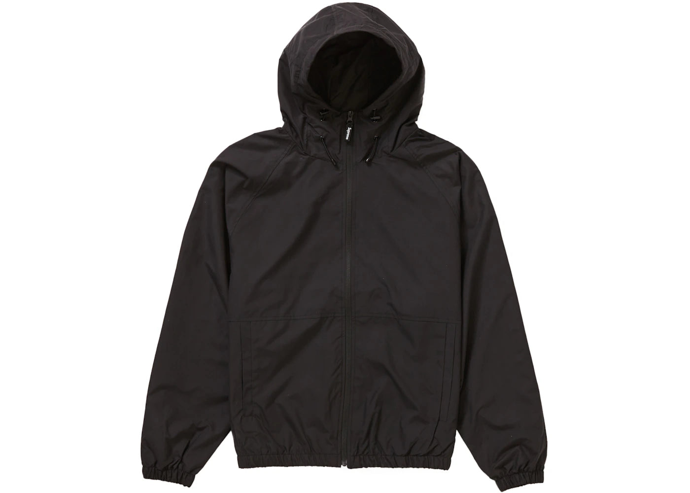 Supreme Lightweight Nylon Hooded Jacket Black