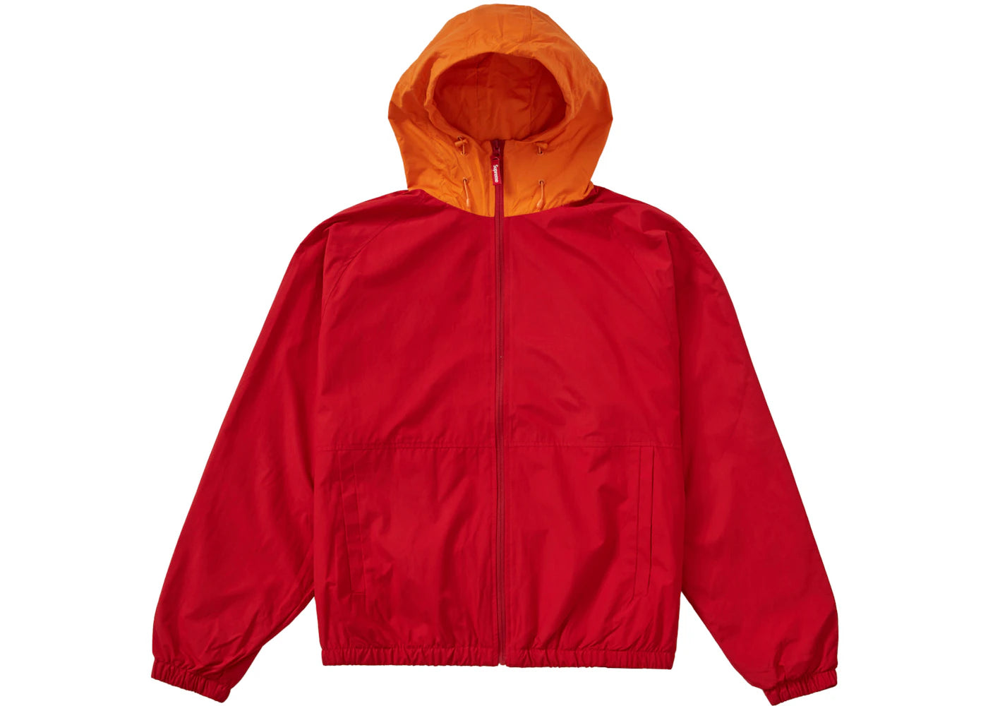 Supreme Lightweight Nylon Hooded Jacket Red