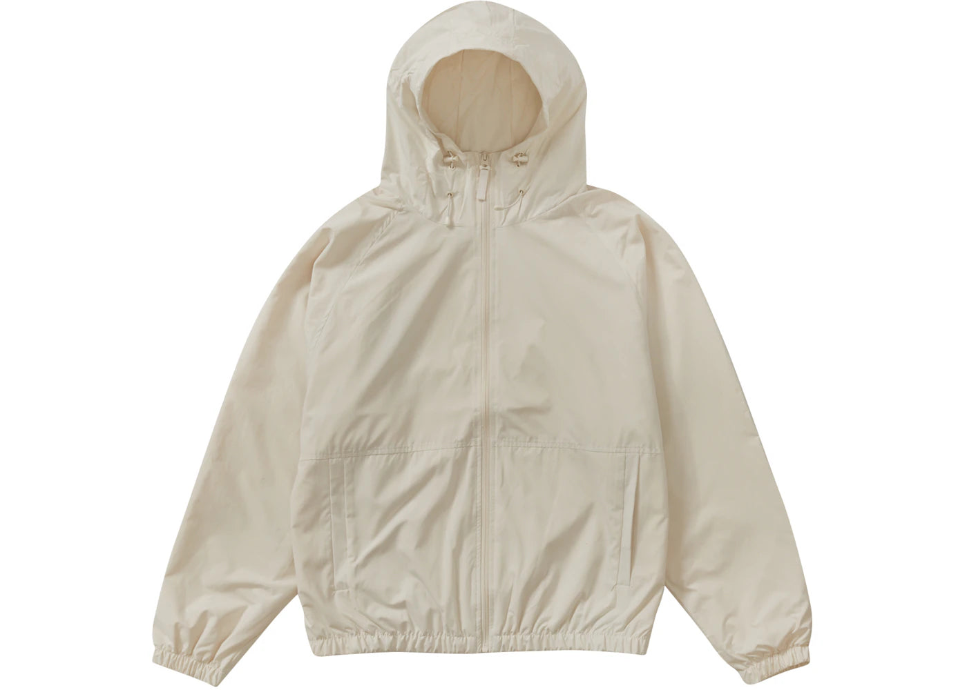 Supreme Lightweight Nylon Hooded Jacket White