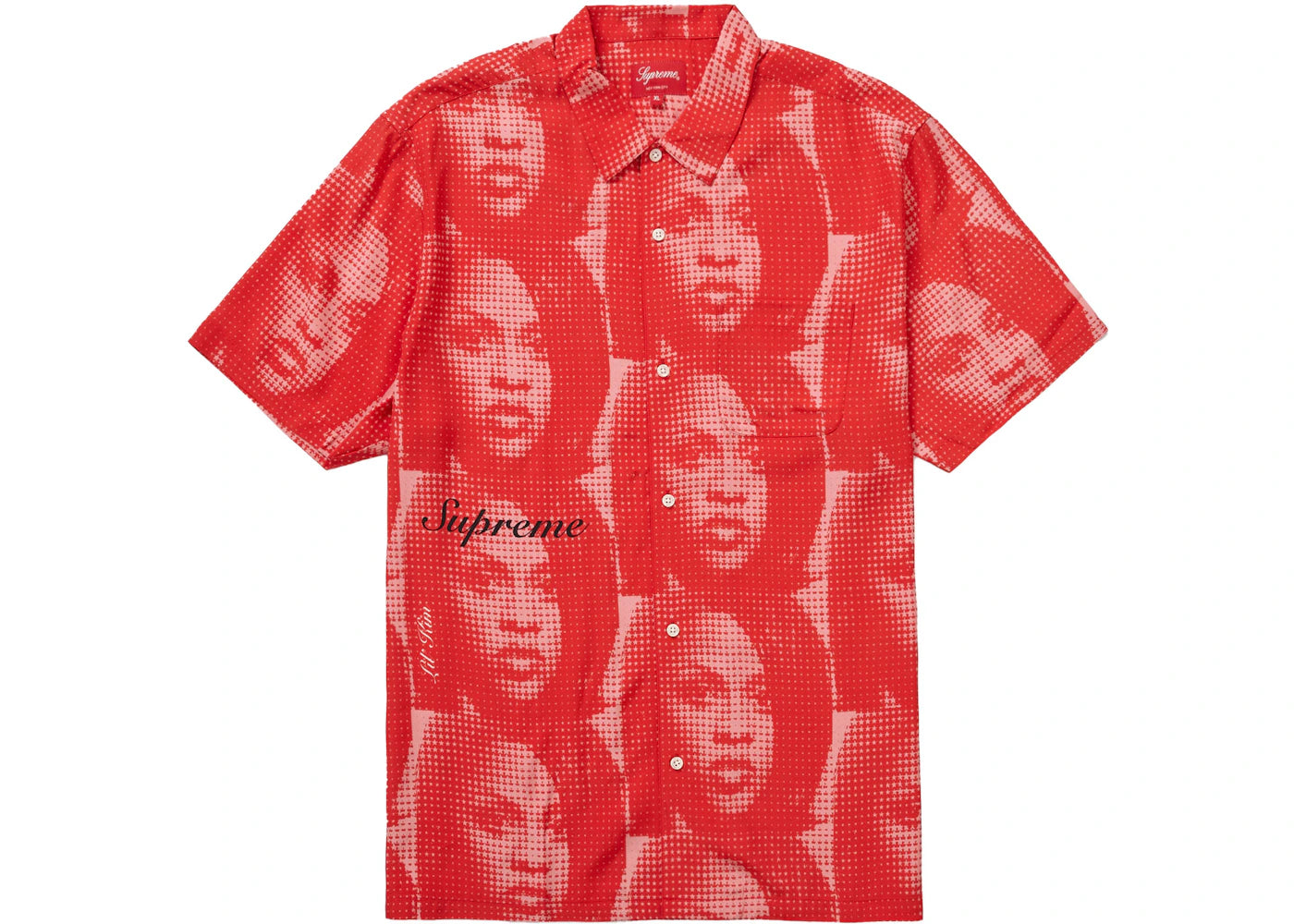 Supreme Lil Kim S/S Shirt Red