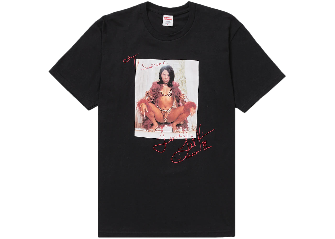 Supreme Lil Kim Tee Black