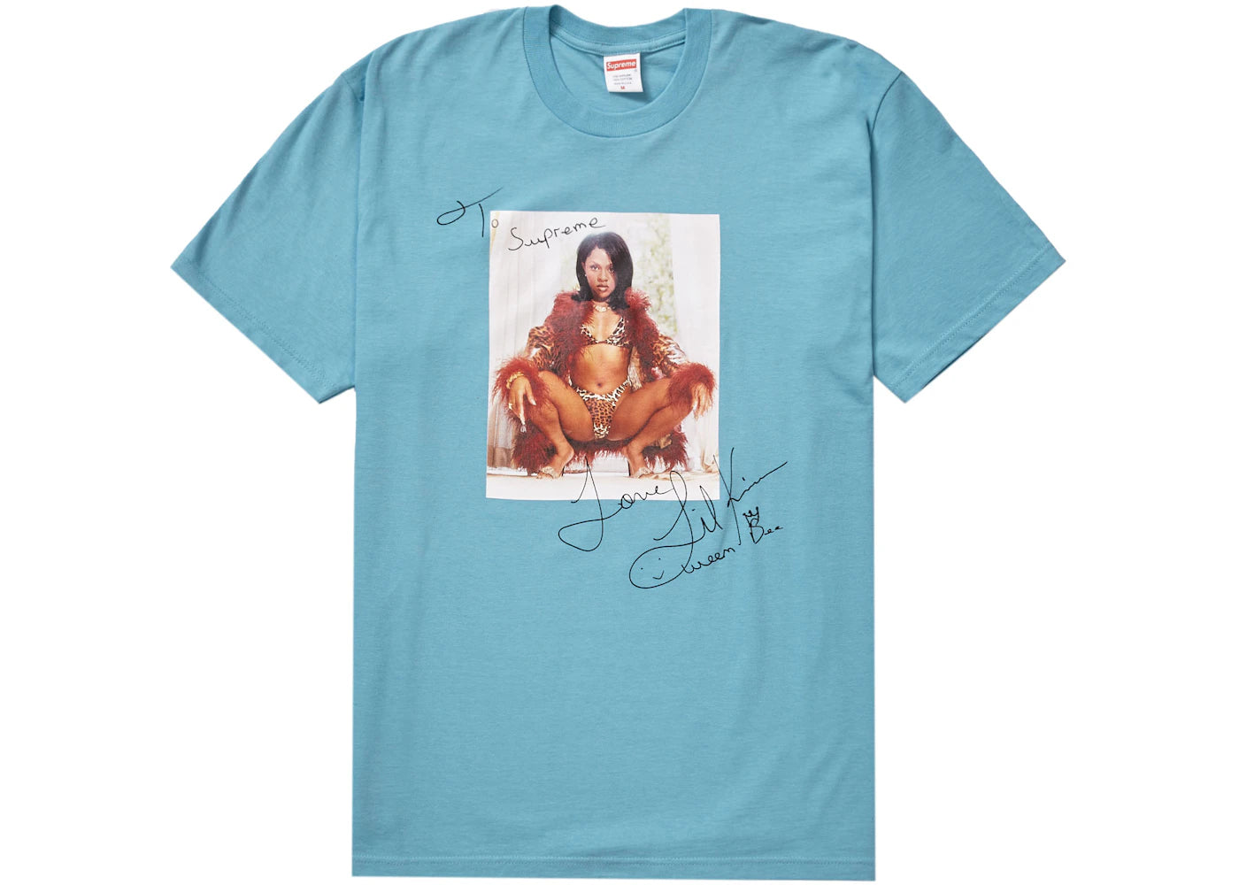 Supreme Lil Kim Tee Light Slate