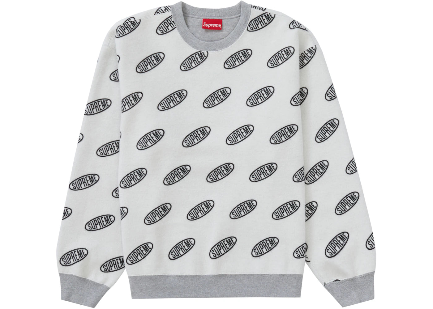 Supreme Liner Crewneck Heather Grey