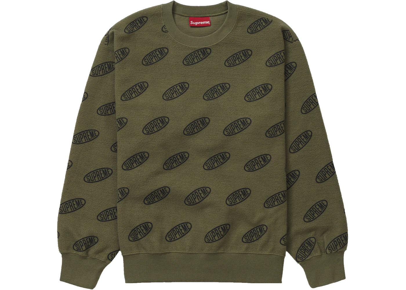 Supreme Liner Crewneck Light Olive