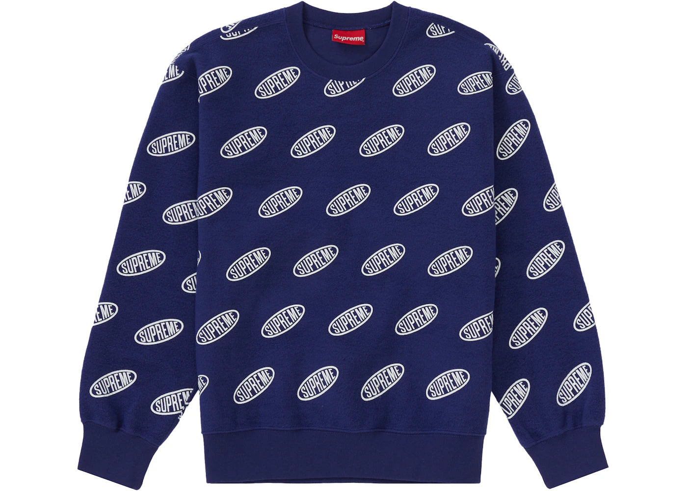Supreme Liner Crewneck Washed Navy