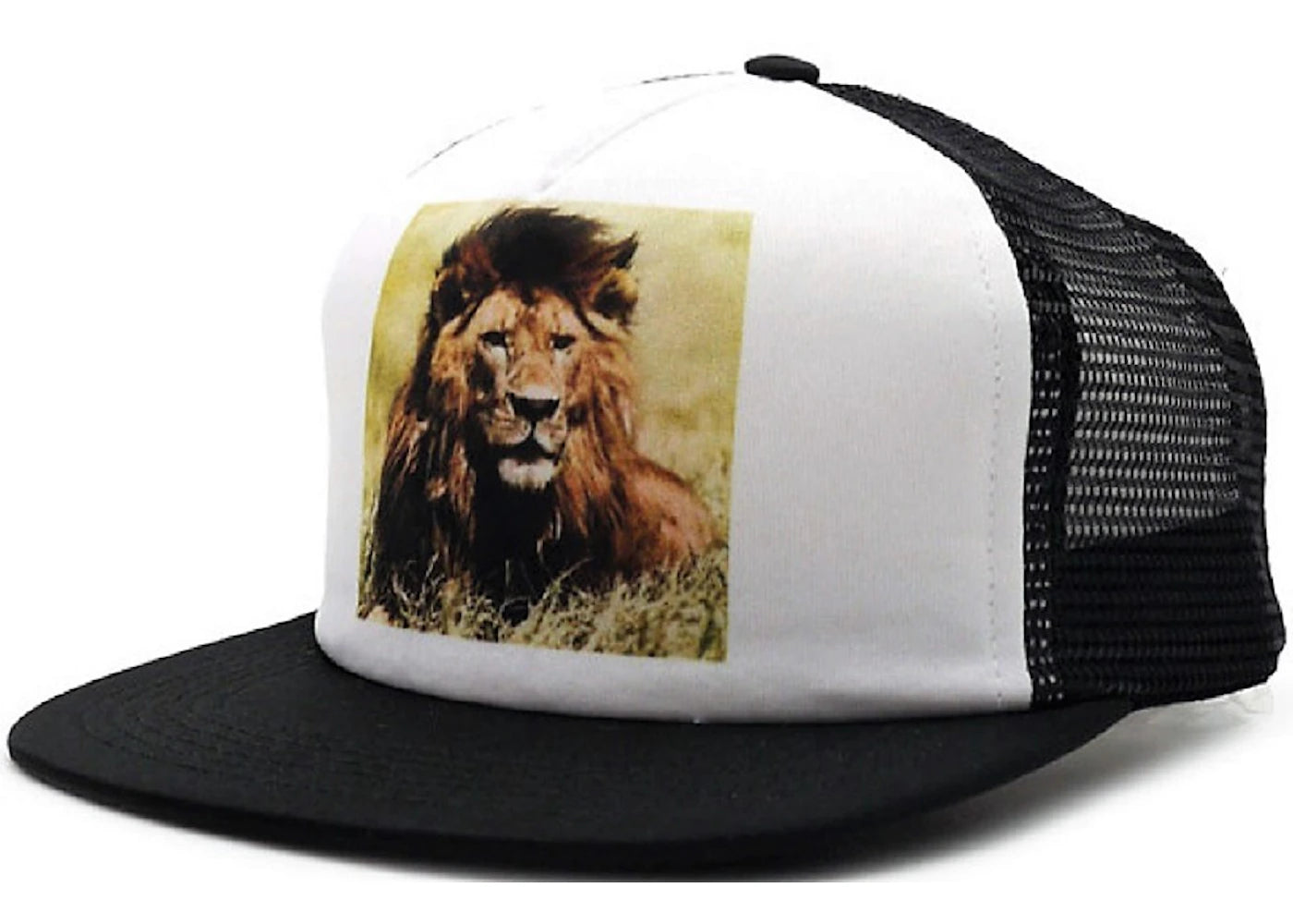 Supreme Lion Mesh Back 5 Panel Black