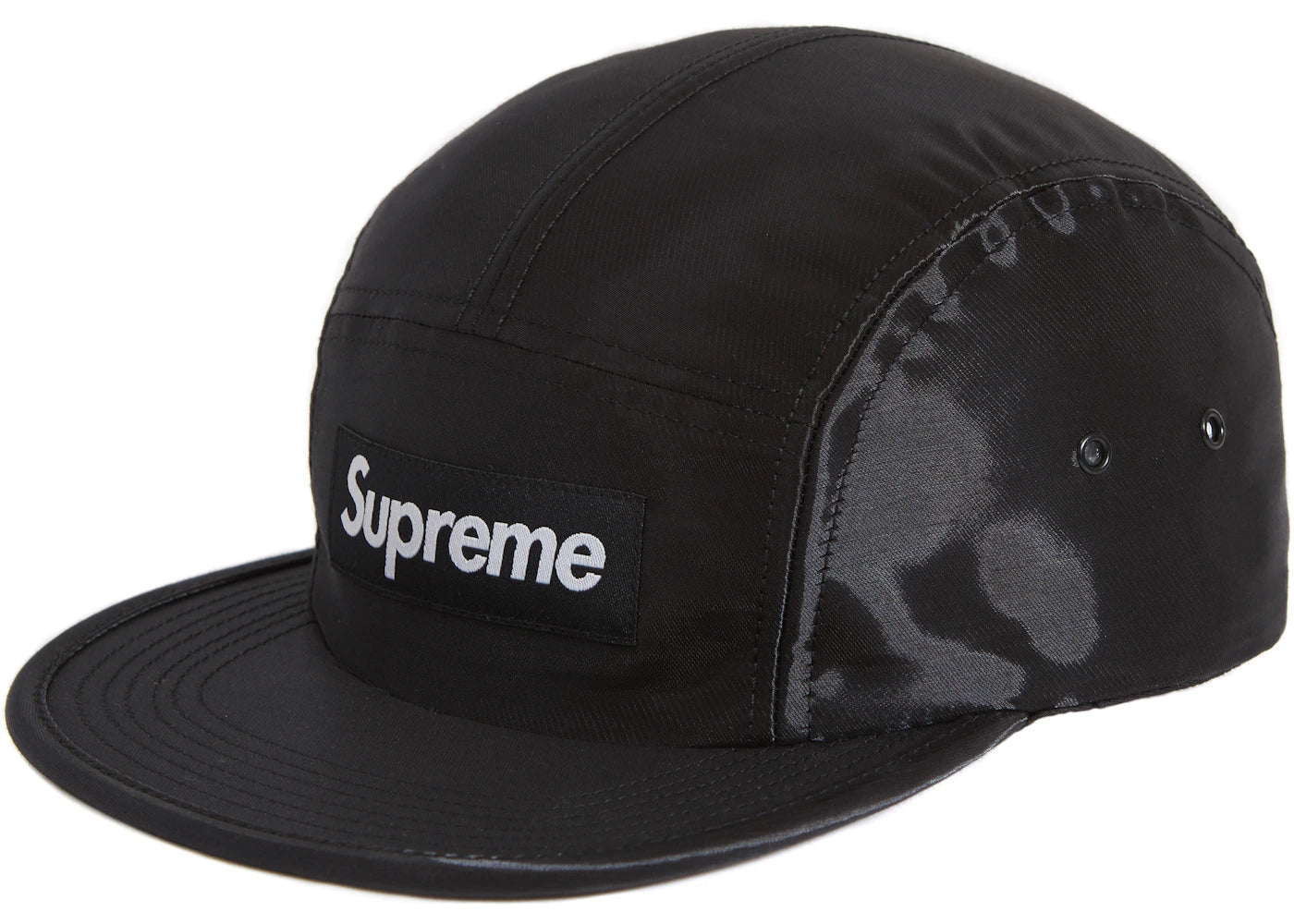 Supreme Liquid Silk Camp Cap Black