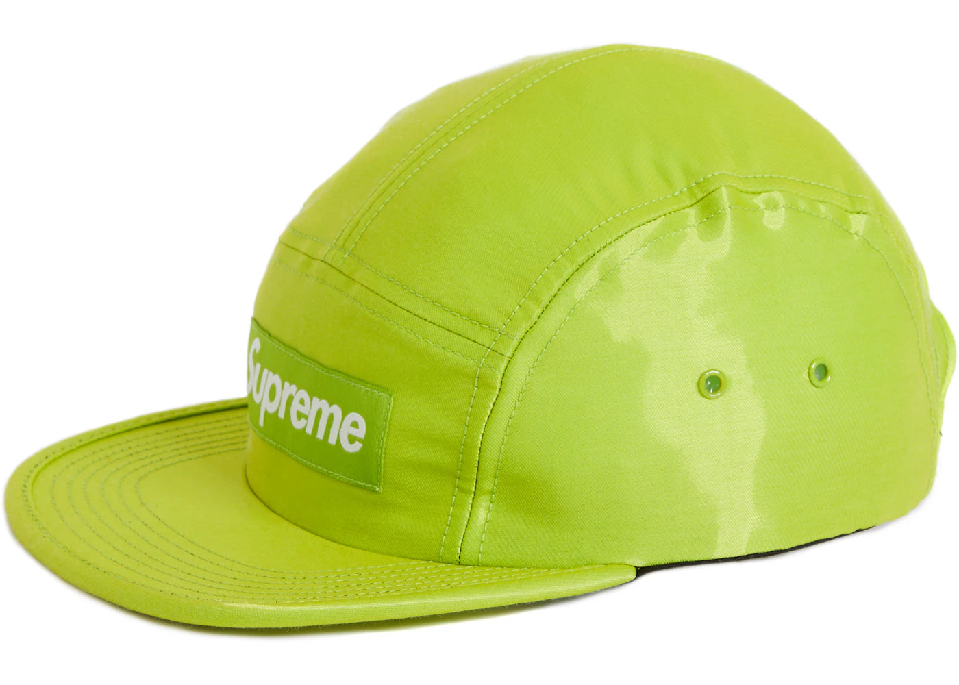 Supreme Liquid Silk Camp Cap Lime