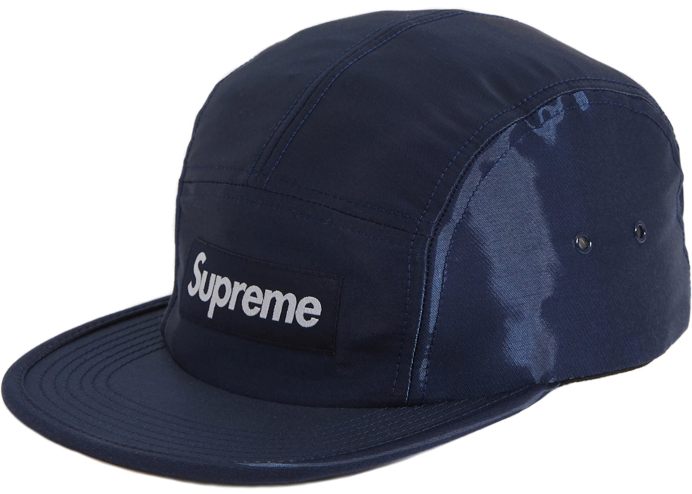 Supreme Liquid Silk Camp Cap Navy