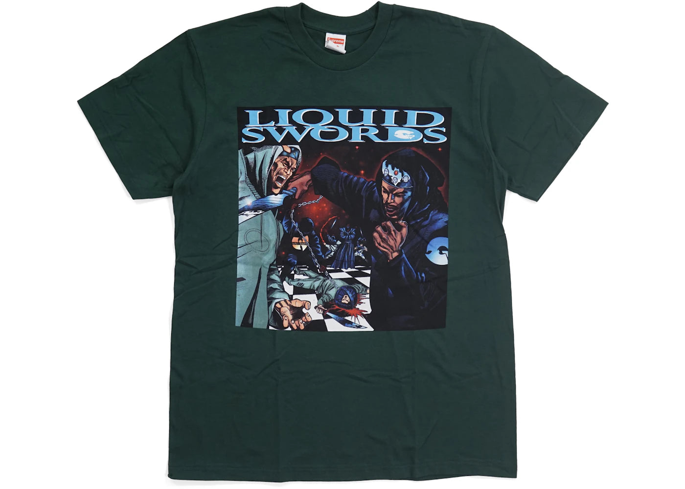 Supreme Liquid Swords Tee Dark Green