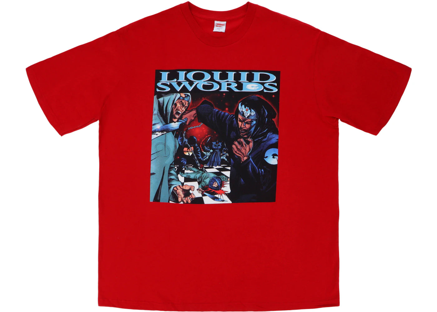 Supreme Liquid Swords Tee Red