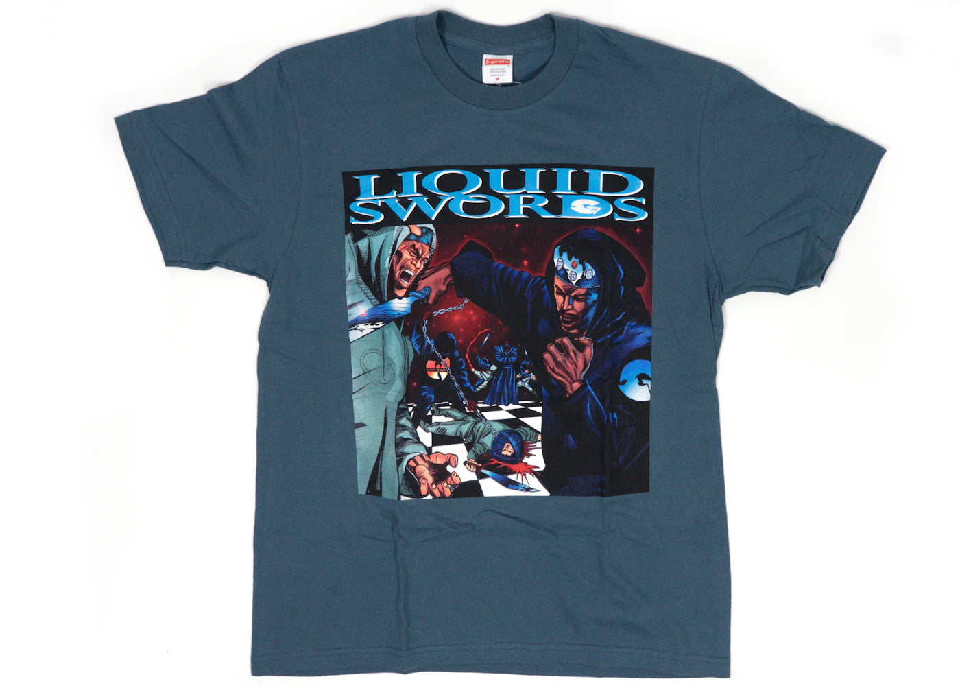 Supreme Liquid Swords Tee Slate