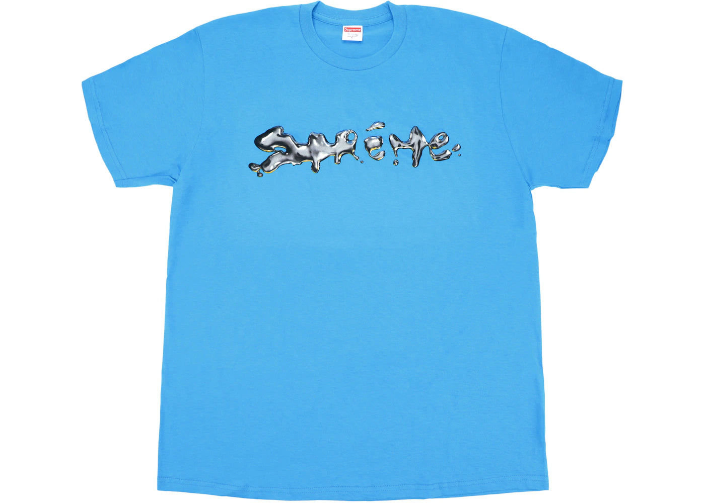 Supreme Liquid Tee Bright Blue