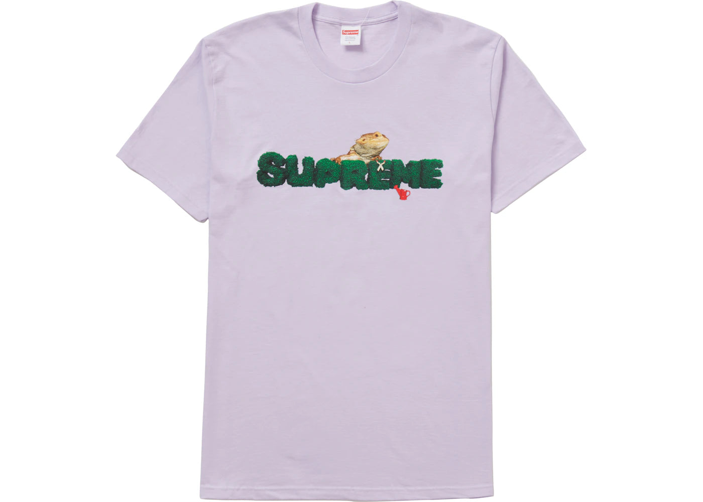 Supreme Lizard Tee Light Purple