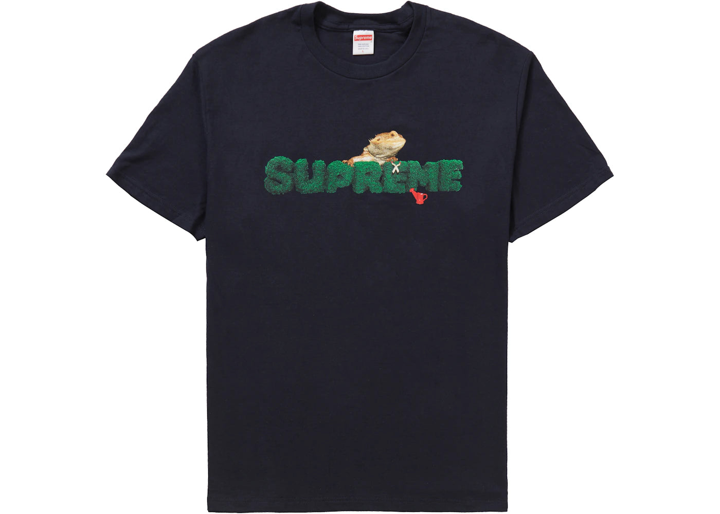 Supreme Lizard Tee Navy