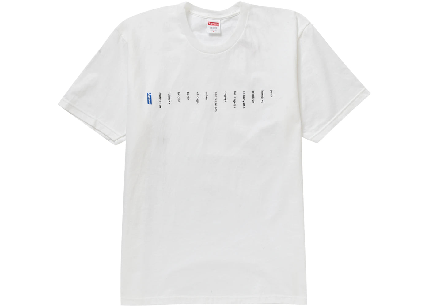 Supreme Location Tee White