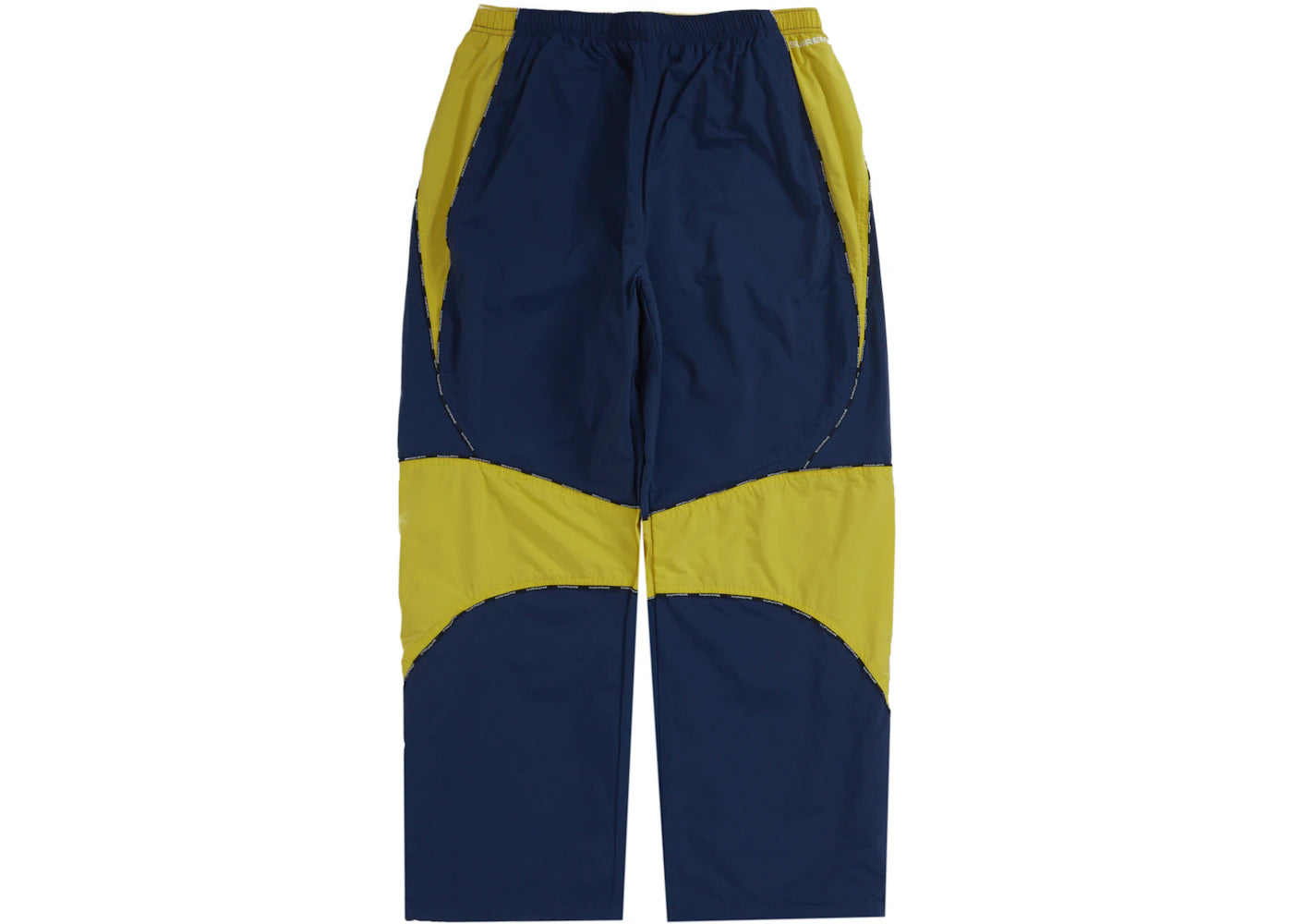 Supreme Logo Piping Track Pant Navy