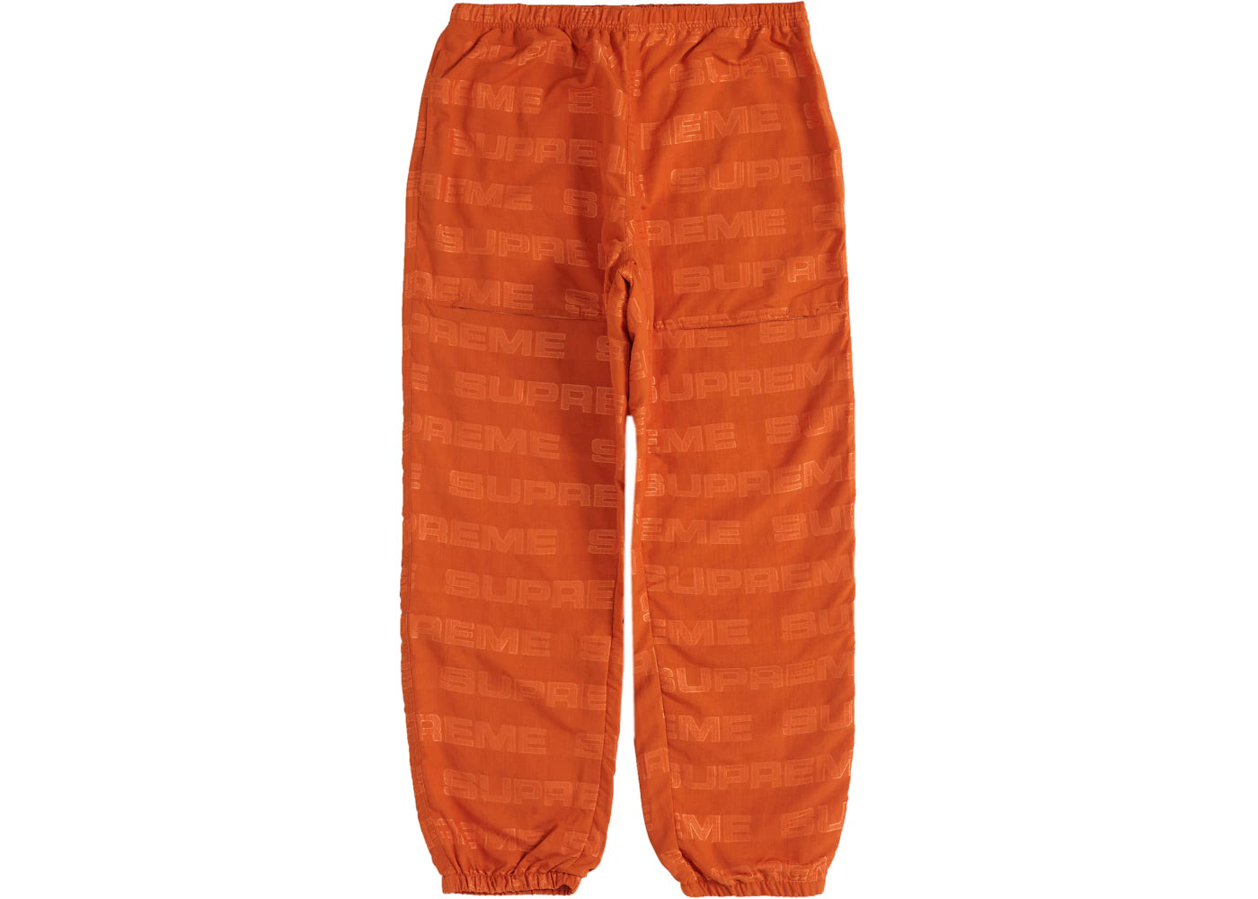 Supreme Logo Ripstop Track Pant Orange