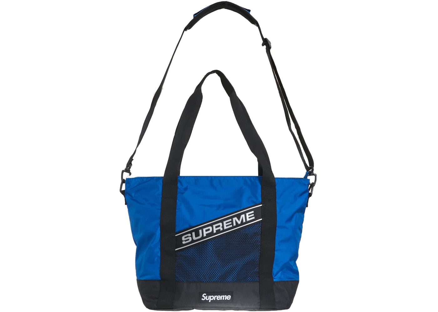 Supreme Logo Tote Bag Blue