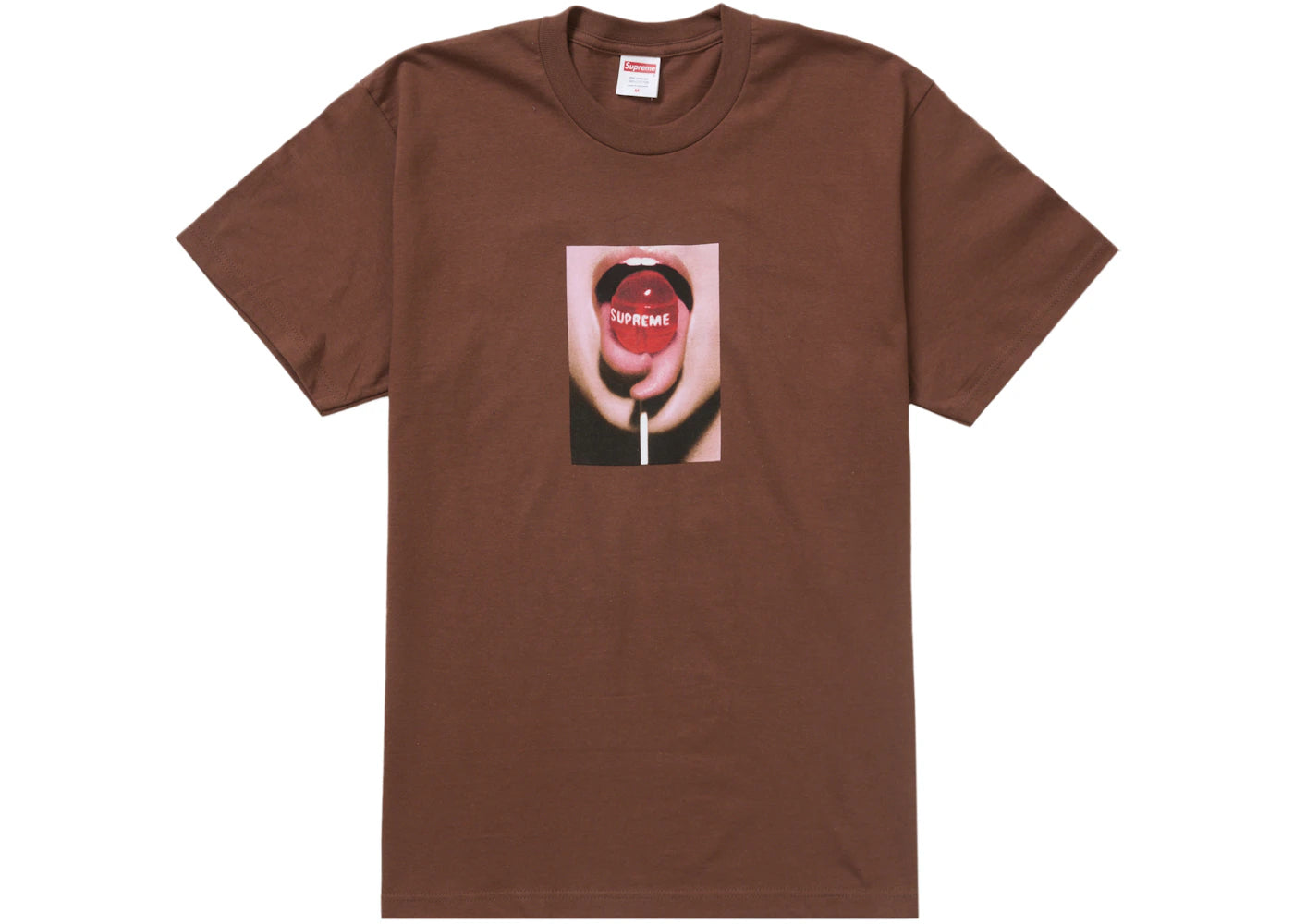 Supreme Lollipop Tee Brown