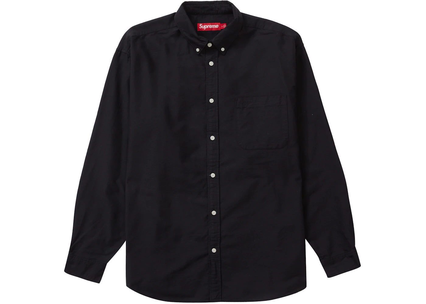 Supreme Loose Fit Oxford Shirt Black
