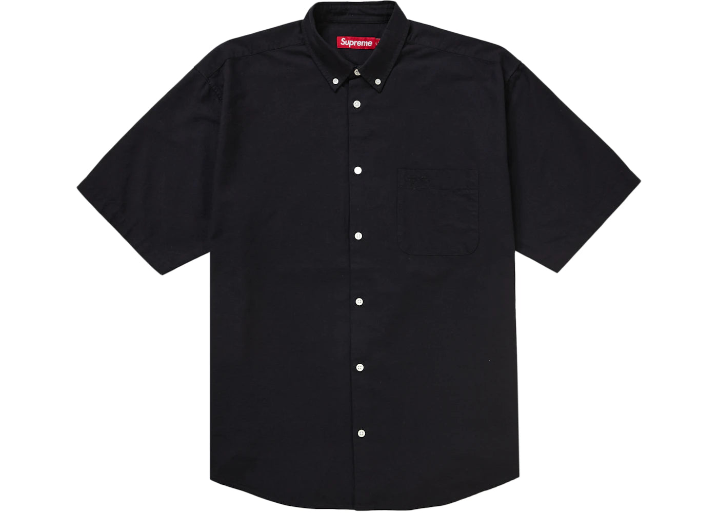 Supreme Loose Fit S/S Oxford Shirt (SS24) Black