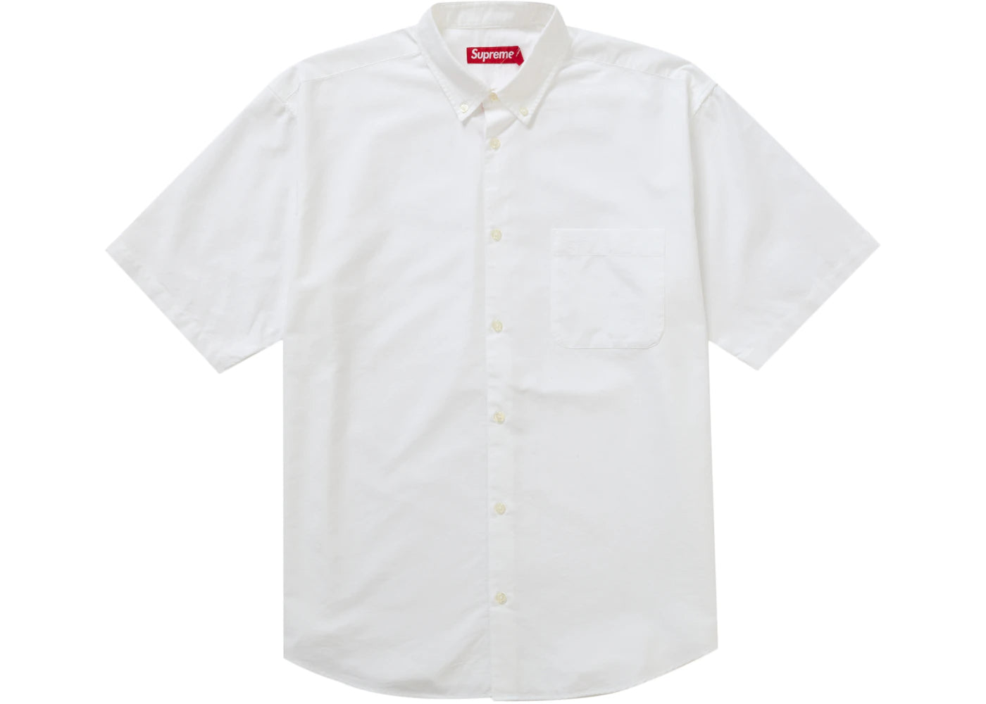 Supreme Loose Fit S/S Oxford Shirt (SS24) White