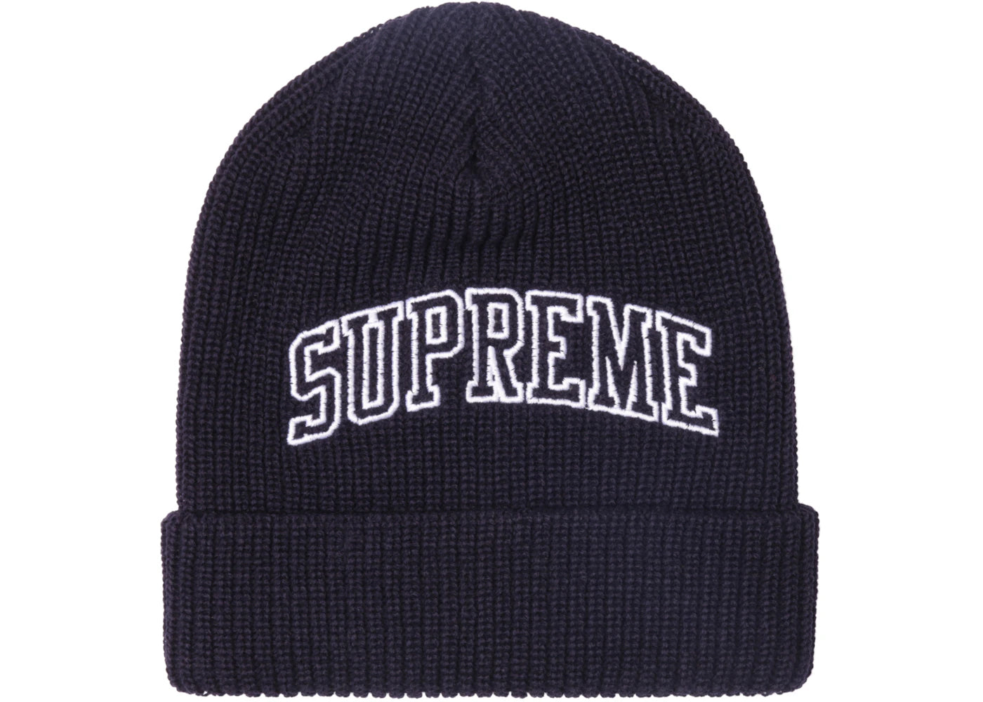 Supreme Loose Gauge Arc Beanie Navy