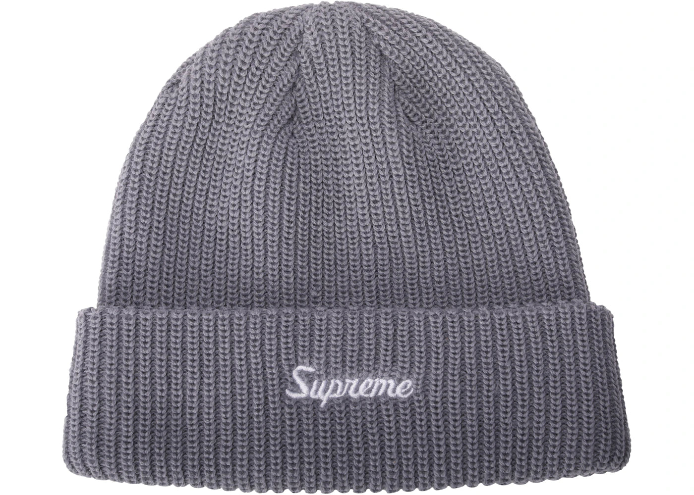 Supreme Loose Gauge Beanie (FW18) Slate Blue