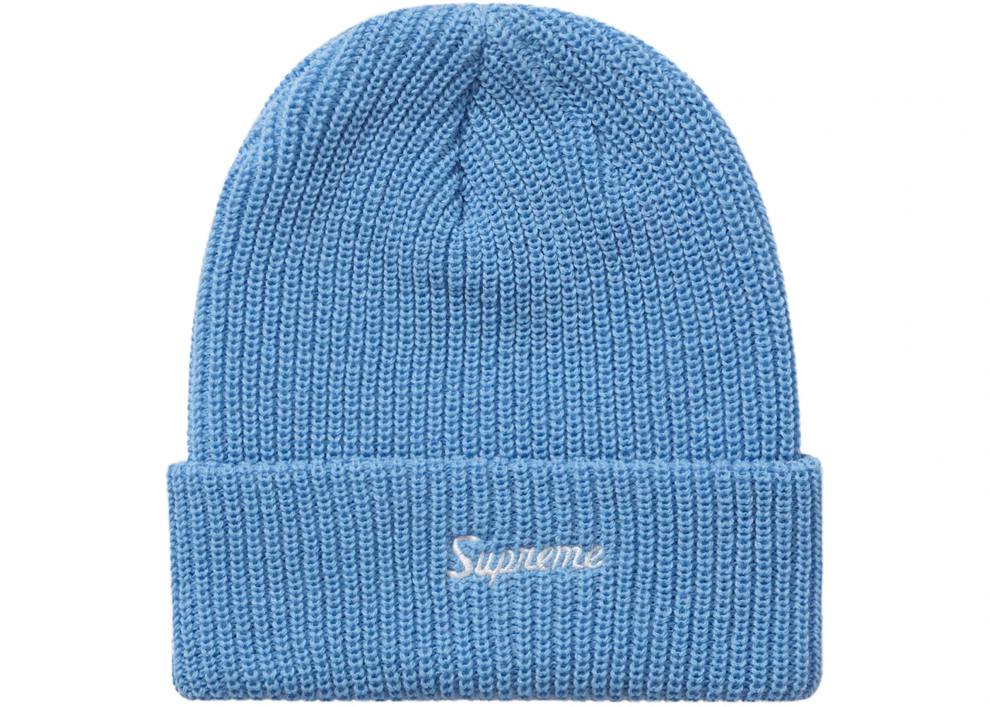 Supreme Loose Gauge Beanie (FW21) Light Blue