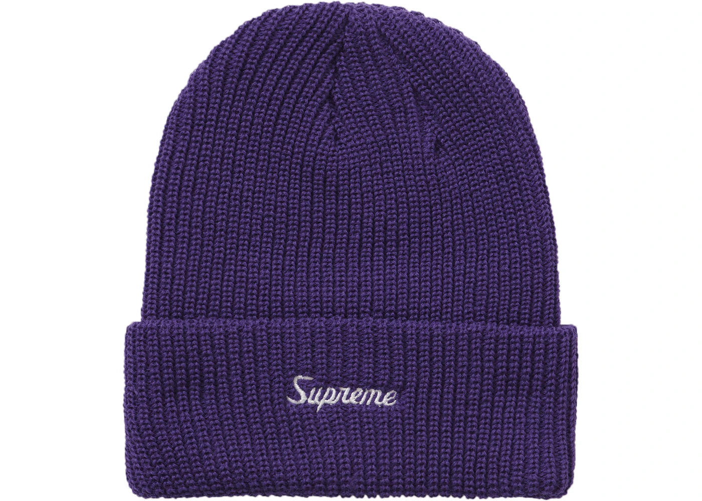 Supreme Loose Gauge Beanie (FW21) Purple