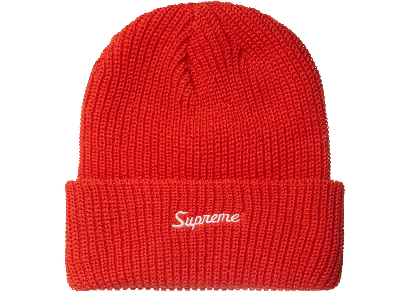 Supreme Loose Gauge Beanie (FW21) Red