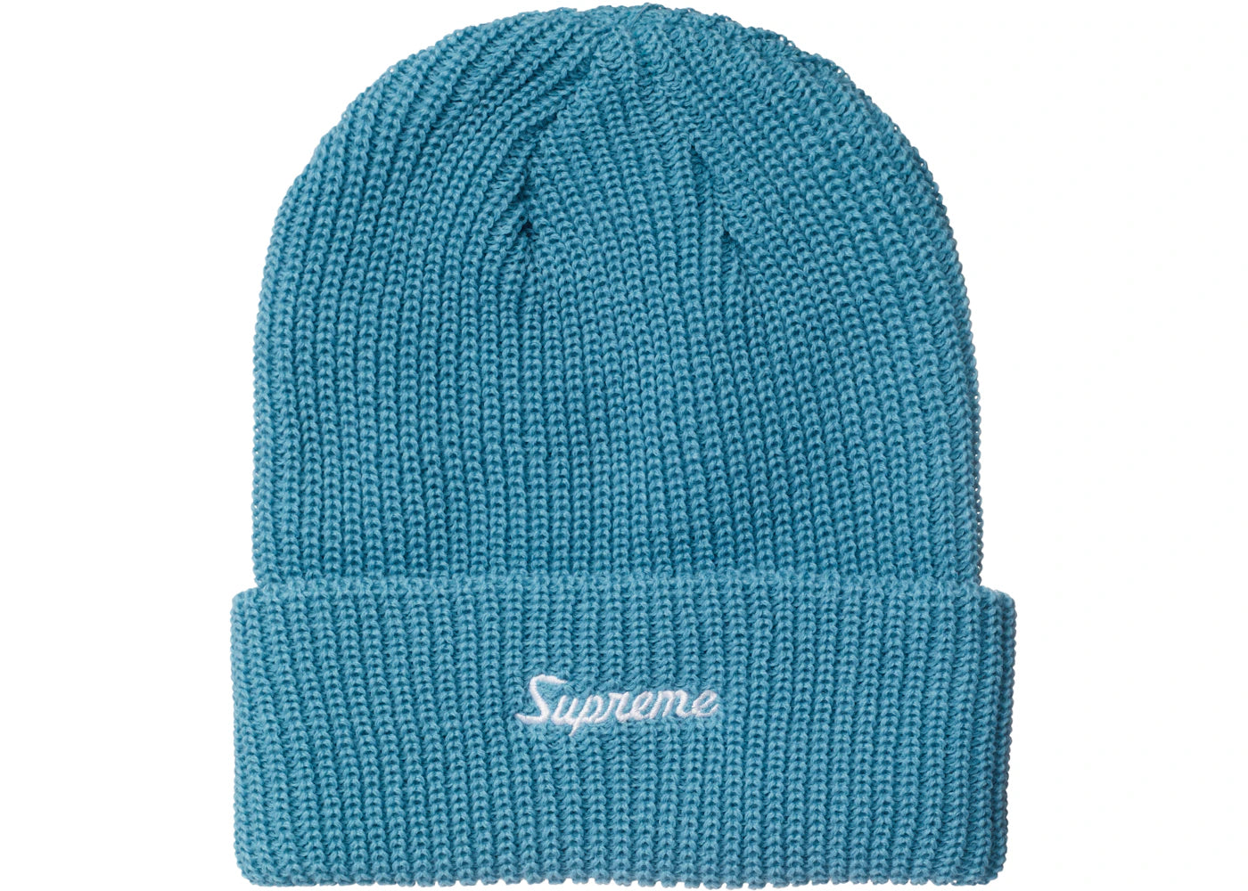 Supreme Loose Gauge Beanie (FW21) Slate