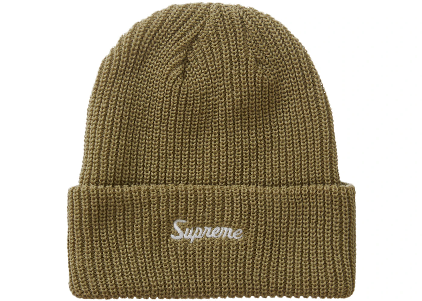 Supreme Loose Gauge Beanie (FW22) Taupe