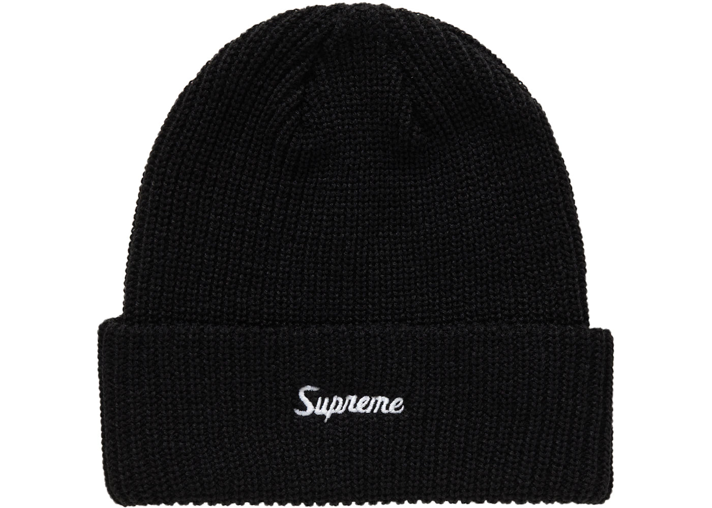 Supreme Loose Gauge Beanie (FW24) Black