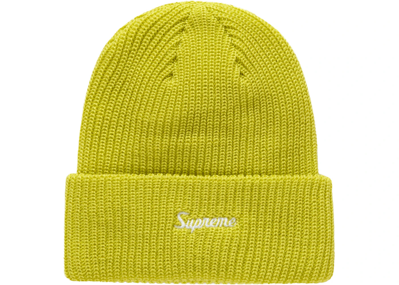 Supreme Loose Gauge Beanie (FW24) Lime