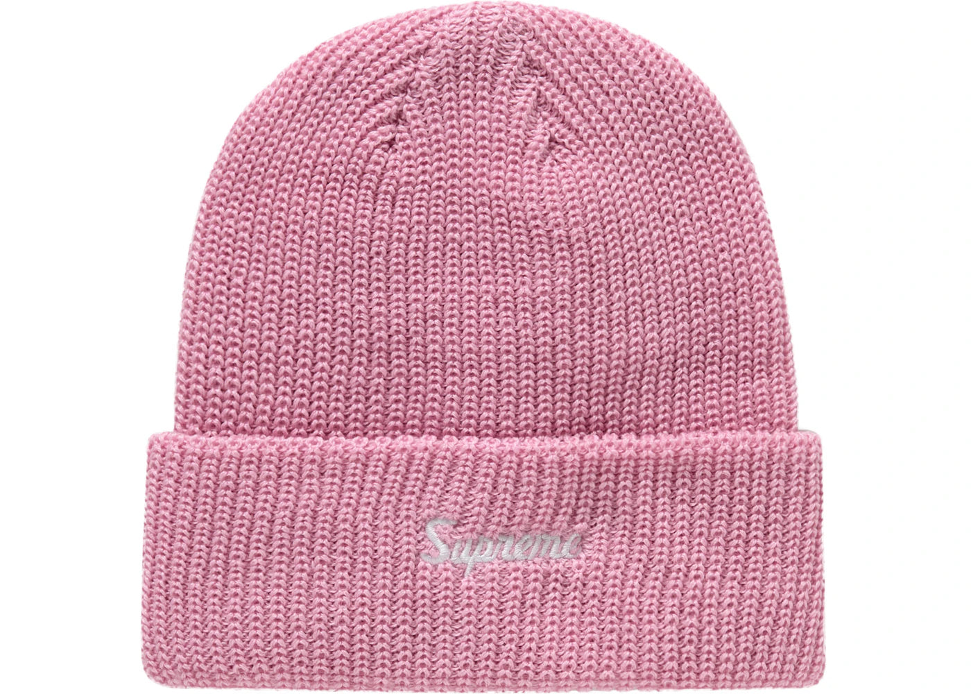 Supreme Loose Gauge Beanie (FW24) Pink