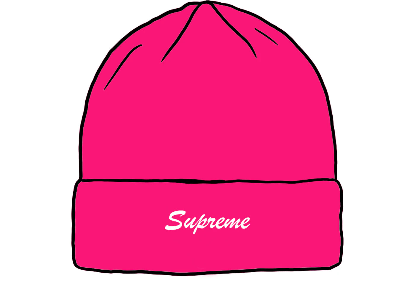 Supreme Loose Gauge Beanie (SS21) Pink